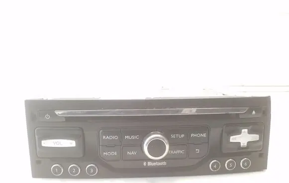 Peugeot 5008 Radio/CD/DVD/GPS head unit 98067080XT