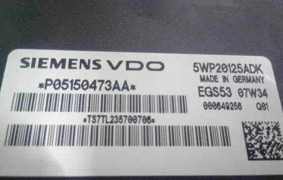 Dodge Nitro Gearbox control unit/module 5WP20125ADK 000649256 P05150473AA