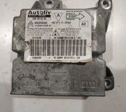 Citroen C5 Airbag control unit/module 608990300 9665266080