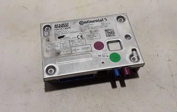 Renault Zoe Other control units/modules 2591A1360R