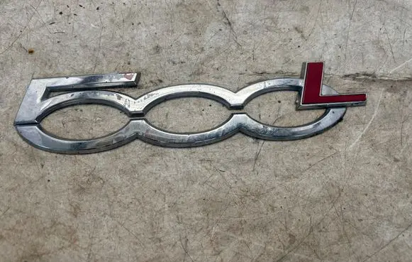 Fiat 500L Manufacturer badge logo/emblem 51956893