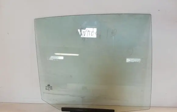 Hyundai i10 Rear door window glass 43R000135