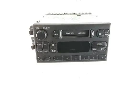 Jaguar S-Type Radio/CD/DVD/GPS head unit XR8F18K876BF M001436 2609905