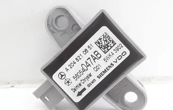 Airbag deployment crash/impact sensor