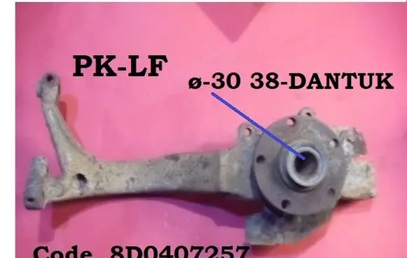 Audi A4 S4 B5 8D Front wheel hub spindle knuckle 8D0407257