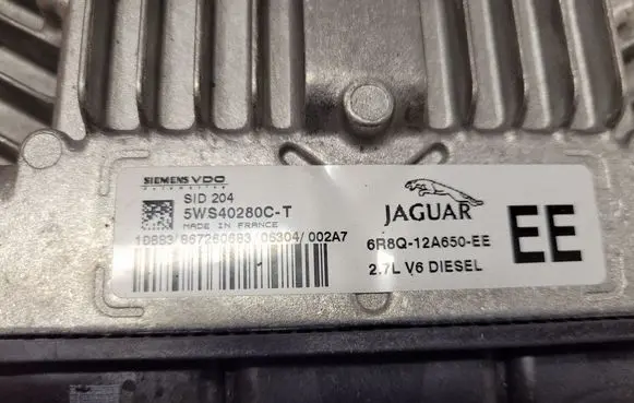 Jaguar S-Type Engine control unit/module 6R8Q12A650EE 5WS40280CT