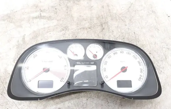 Peugeot 307 CC Speedometer (instrument cluster) 9661323180