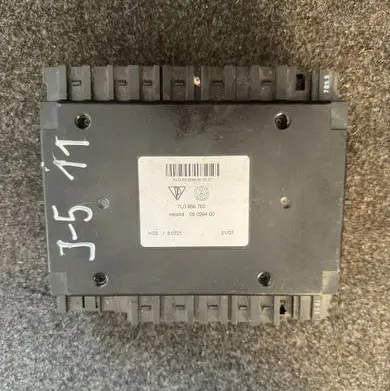 Volkswagen Touareg I Seat control module 7L0959760 00163090 09L696074