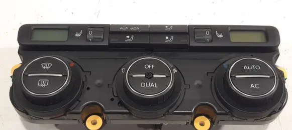 Volkswagen PASSAT B6 Climate control unit 3C0907044DK 5HB01010661 SW0909