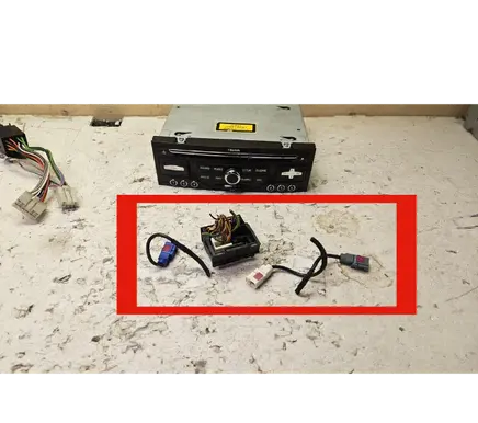 Peugeot 3008 I Sound system wiring loom 1241766 96751717XT
