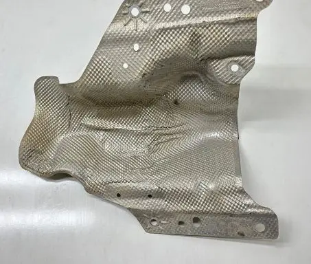 Citroen Berlingo Exhaust heat shield 9815747880