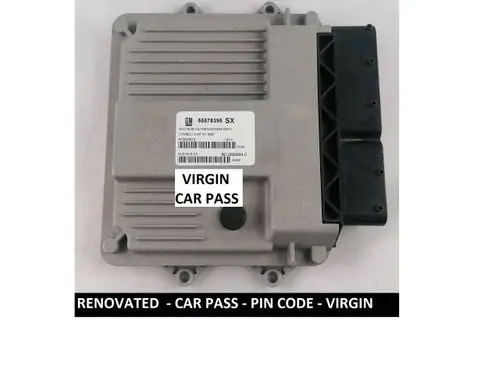 Opel Combo C Engine control unit/module 55578395SX BC0092934C 8PZSAKLK
