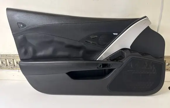 Front door card panel trim