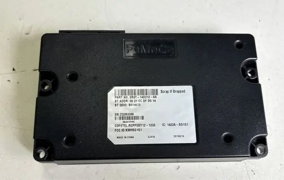 Ford Mustang V Bluetooth control unit module ER3T14D212AA