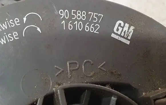 Opel Astra G Airbag slip ring squib (SRS ring) 87654321 90588757 1610662