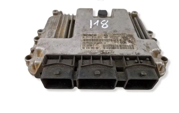 Citroen C3 Engine control unit/module 9663475580 0281012524