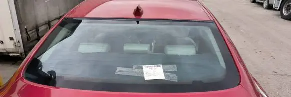 Jaguar XE Rear windscreen/windshield window 