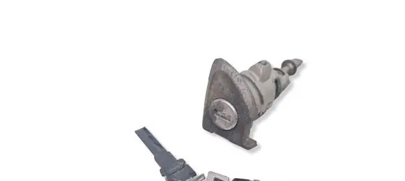 Volkswagen PASSAT B6 Front door lock (next to the handle) 3C0837167
