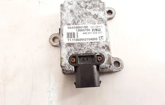 Peugeot 407 ESP acceleration yaw rate sensor 9654717280