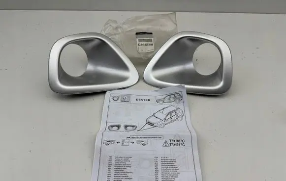 Dacia Duster Front fog light trim/grill 8201308996