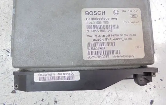 Peugeot 407 Gearbox control unit/module 9656615480