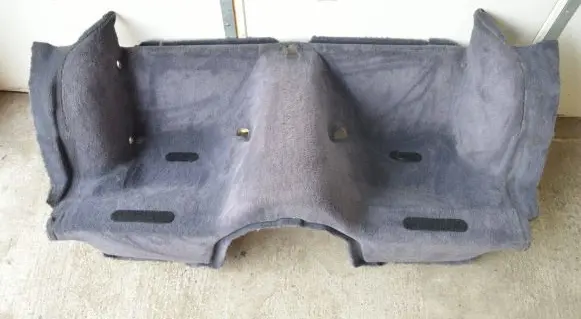 Porsche 911 996 Rear floor carpet liner 99655101705 99655102105G10 99655102109G10