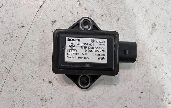Audi A6 S6 C6 4F ESP acceleration yaw rate sensor 4F0907637 5007943 0265005278