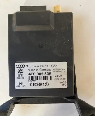 Audi A6 S6 C6 4F Auxiliary heating control unit/module 4F0909509 9006748A L01810304
