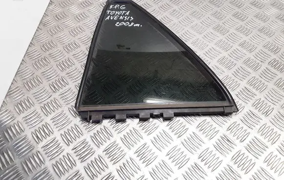 Toyota Avensis T250 Rear vent window glass 