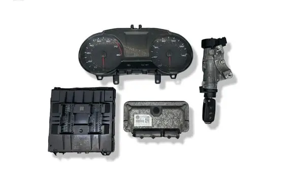 Seat Ibiza IV (6J,6P) Engine ECU kit and lock set 03C906024CD 6J0920902 7H0937089D