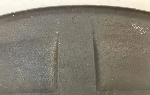 Parcel shelf