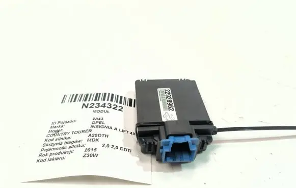 Opel Insignia A Central body control module 22928962