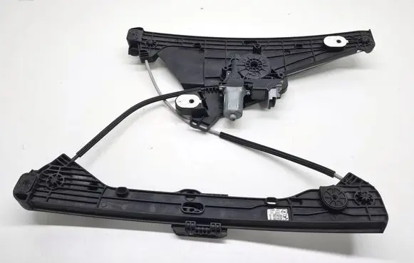 Opel Corsa F Front door window regulator with motor 156173912
