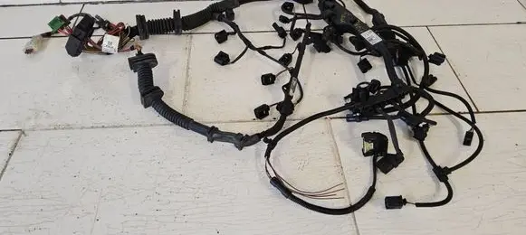 BMW 5 E60 E61 Engine installation wiring loom 758038802 5Q01117262