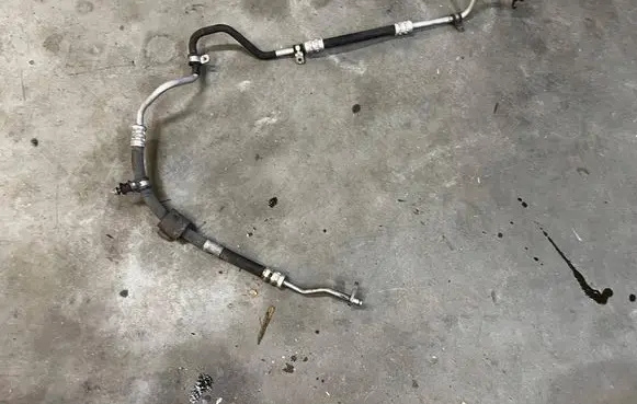 Porsche Panamera (970) Power steering hose/pipe/line 97034724331