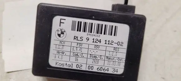 BMW 5 E60 E61 Rain sensor 912411202 00603404