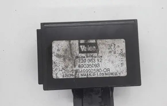 Peugeot 607 Other control units/modules 73936312 89035093 9649992580