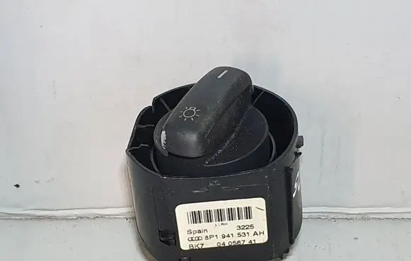 Audi A3 S3 A3 Sportback 8P Light switch 8P1941531