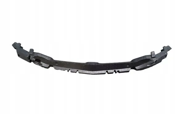 Front bumper foam support bar