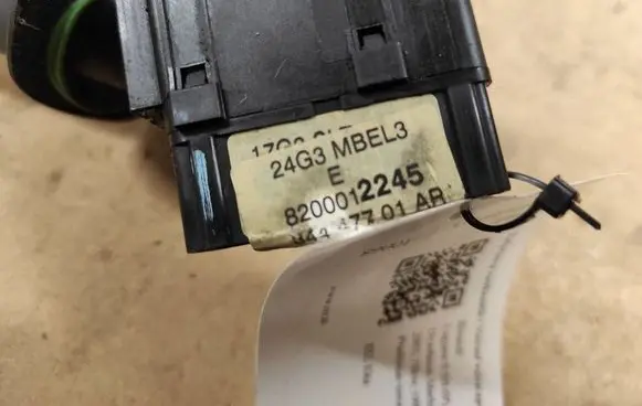 Renault Laguna II Wiper control stalk 8200012245 34447701AR