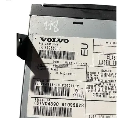 Volvo XC90 GPS navigation control unit/module 31260717