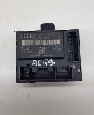 Audi A6 S6 C6 4F Door control unit/module 4F0959793E 4F0910793E 0033TFJ0001