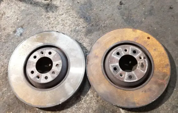 Peugeot 607 Front brake disc