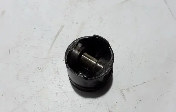 Piston with connecting rod