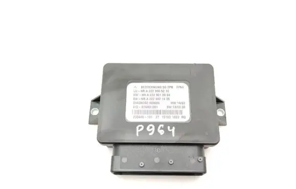 Mercedes-Benz S W222 Hand brake control module A2229005210