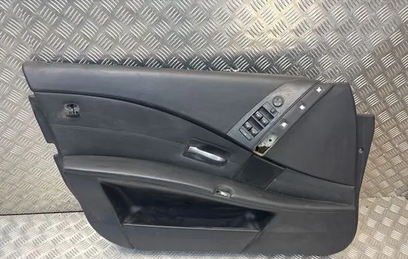 BMW 5 E60 E61 Front door card panel trim E344258 020194221155