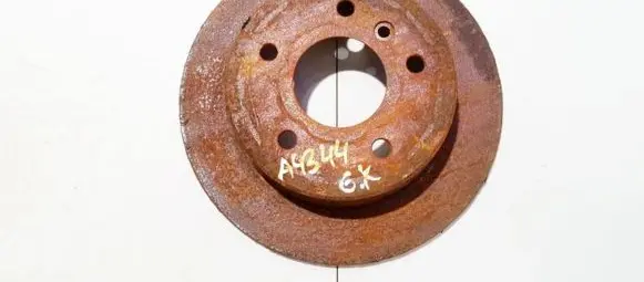 Mercedes-Benz A W168 Rear brake disc neventiliuojamas