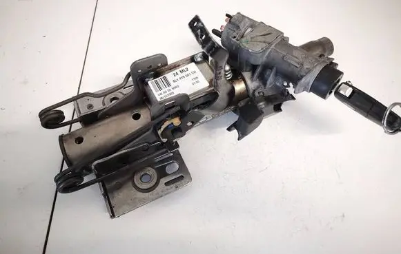 Steering wheel axle