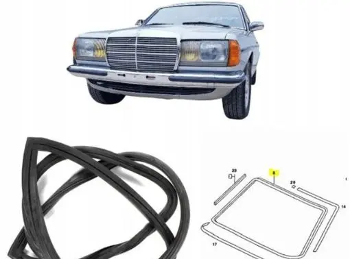 Mercedes-Benz Vito Viano W638 Windshield trim