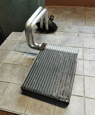 Air conditioning (A/C) radiator (interior)